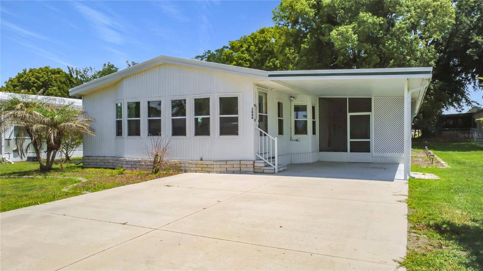 Carport and Parking Area