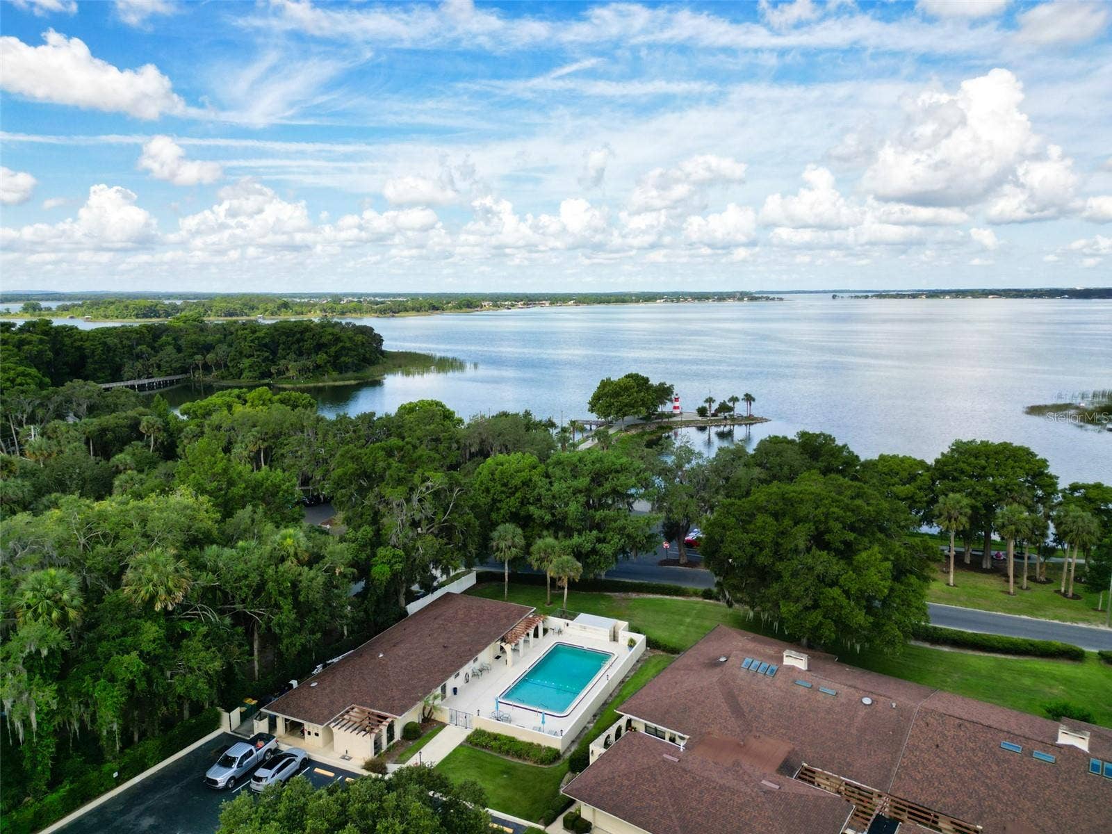 100 S TREMAIN STREET, #G2, Mount Dora, FL 32757 Community Clubhouse & Pool Overlooking Lake Dora