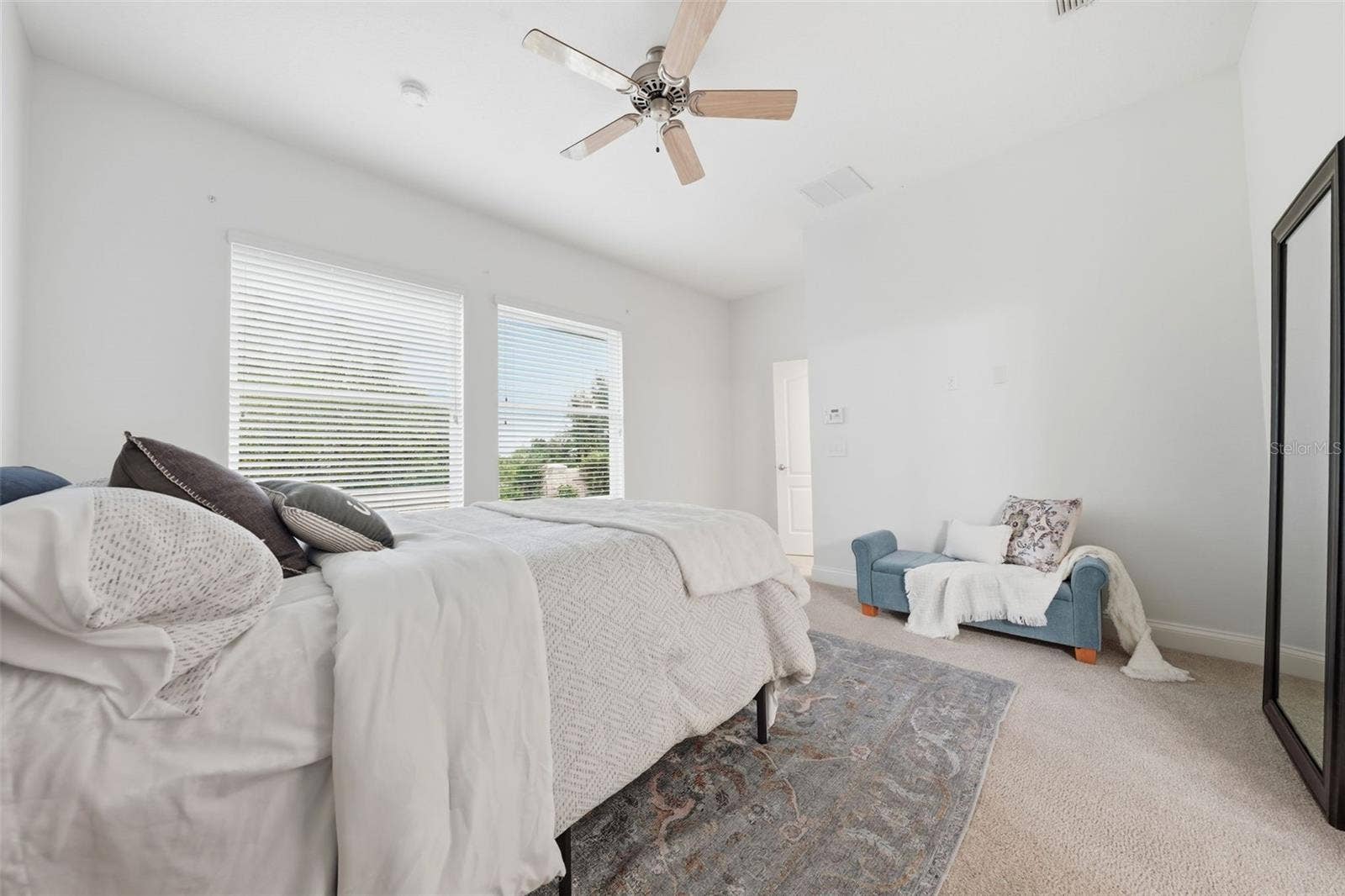 16716 ABBEY HILL COURT, Clermont, FL 34711 Primary Suite - windows offer hurricane shutters