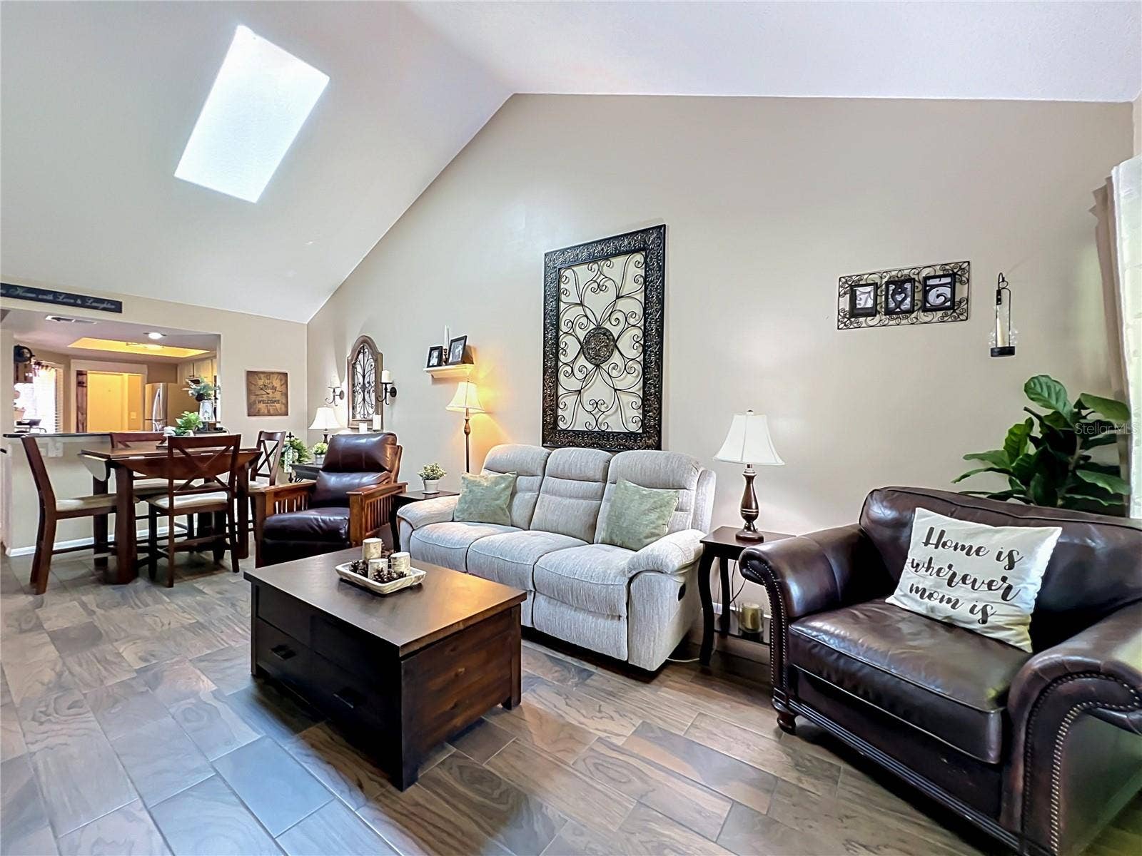 4300 BAYWOOD BOULEVARD, #C106, Mount Dora, FL 32757 Living Room / Dining Area Combination