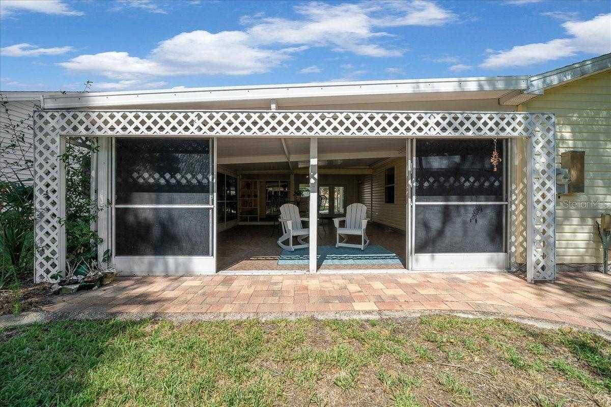 1133 DEL TORO DRIVE, Lady Lake, FL 32159 Rear View of Lanai