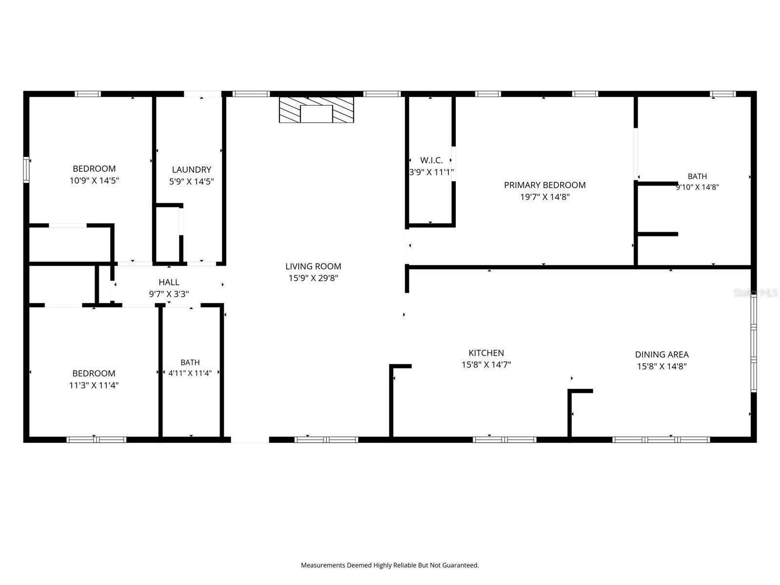 21301 QUAIL HAMMOCK LANE, Groveland, FL 34736 Mobile Home Floor Plan