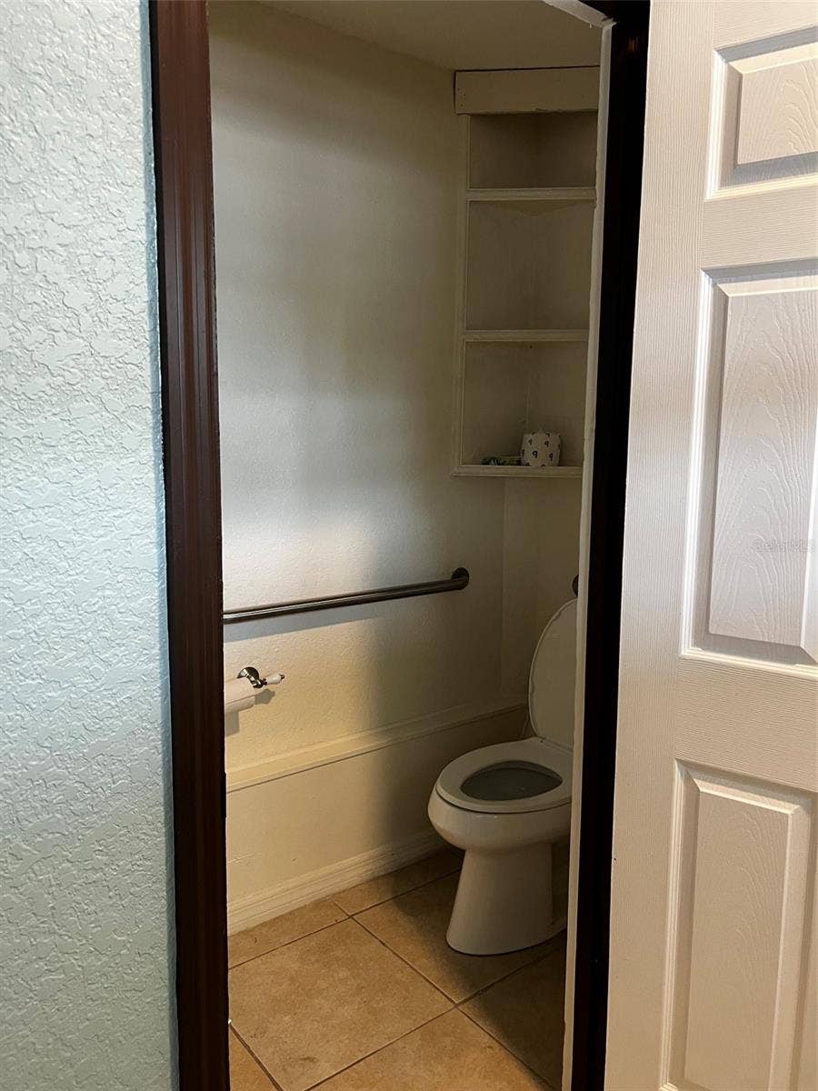 half bath in reception