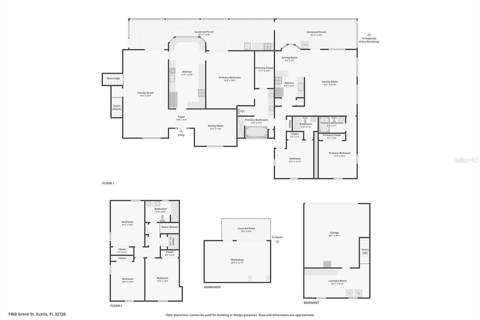 1460 GROVE STREET, Eustis, FL 32726 1460 GROVE STREET, Eustis, FL 32726