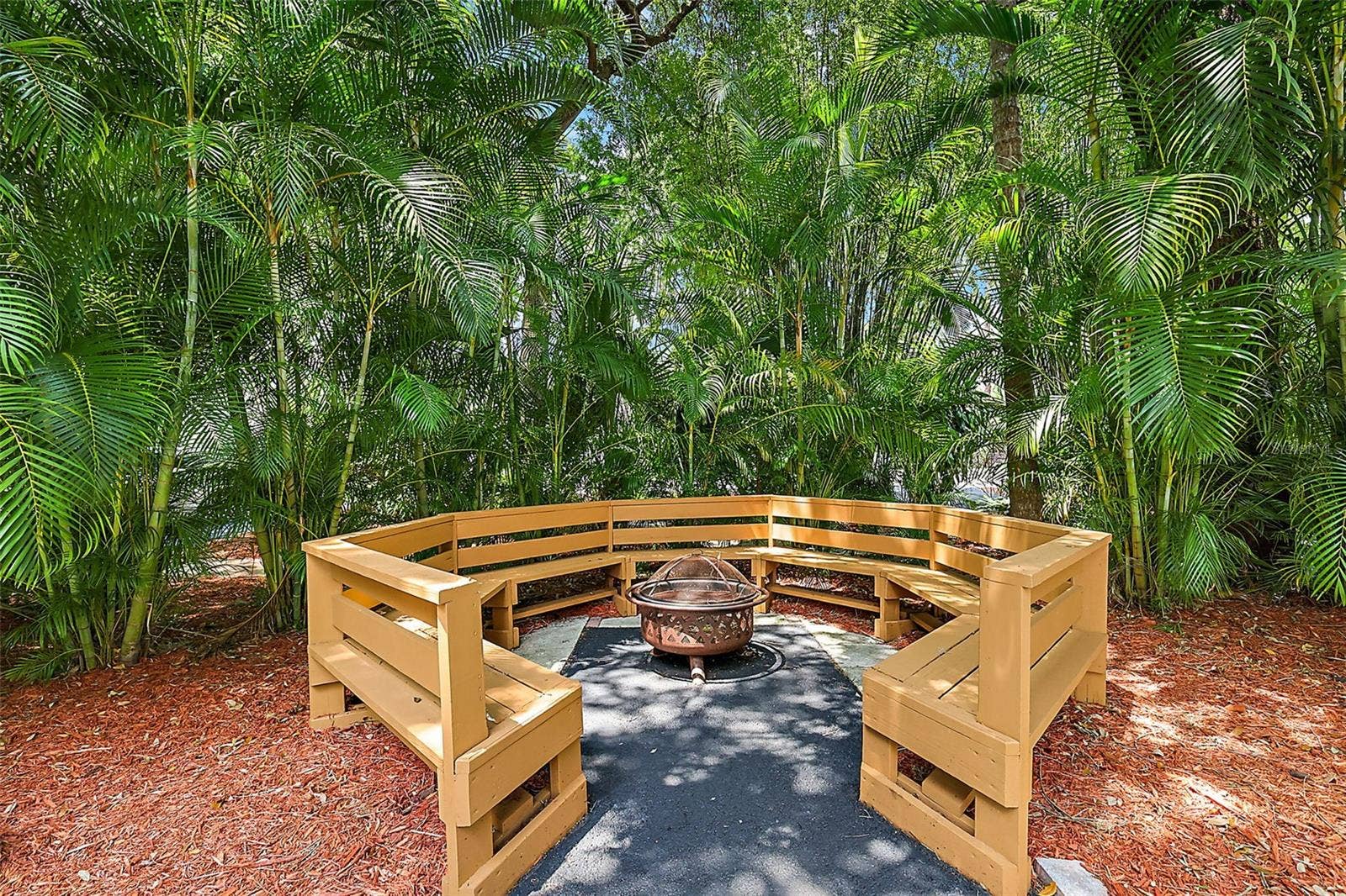 fire pit area