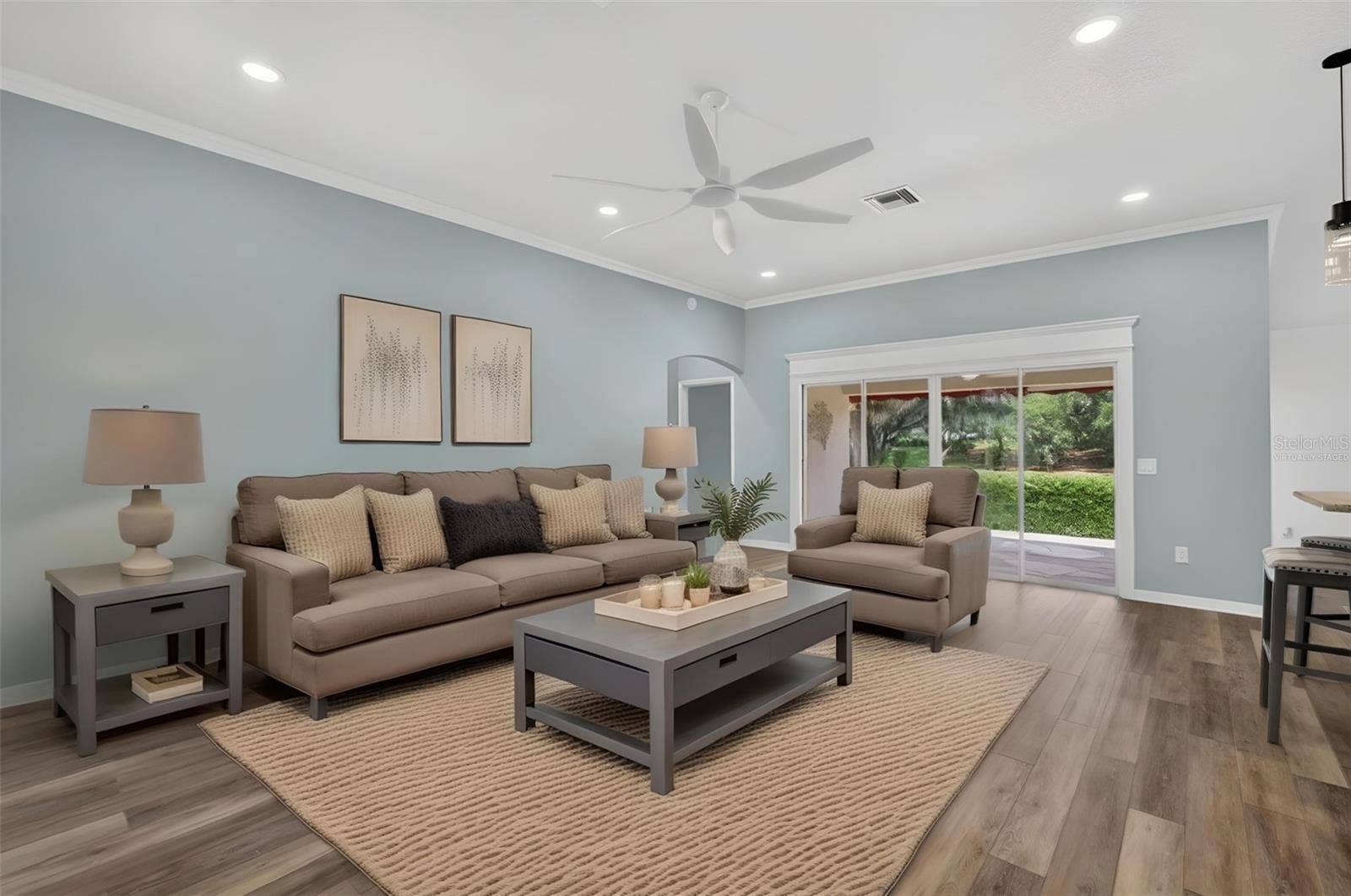 Living Room - Virtually Staged