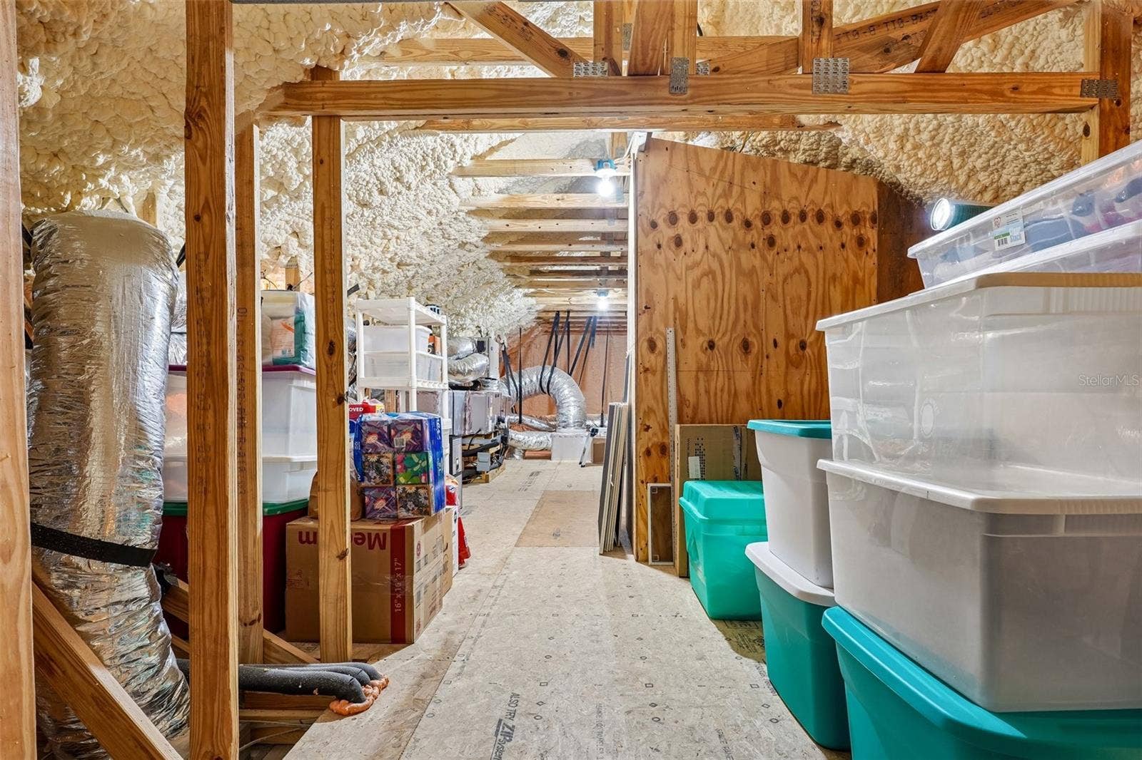 1212 FIESTA KEY CIRCLE, Lady Lake, FL 32159 Spray Foam-Insulated Attic