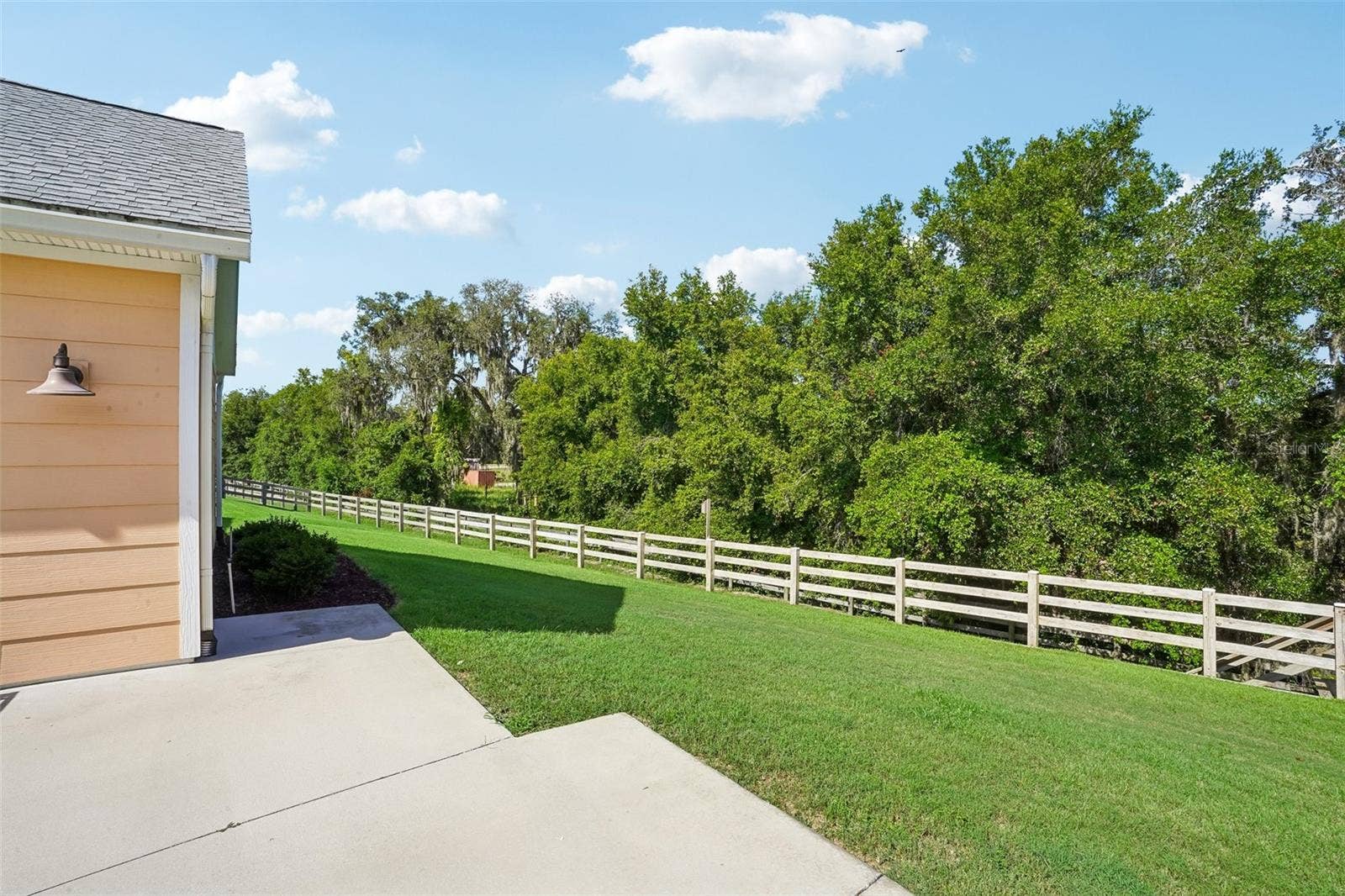 1212 FIESTA KEY CIRCLE, Lady Lake, FL 32159 Mature Trees at Rear of Home (No homes behind)