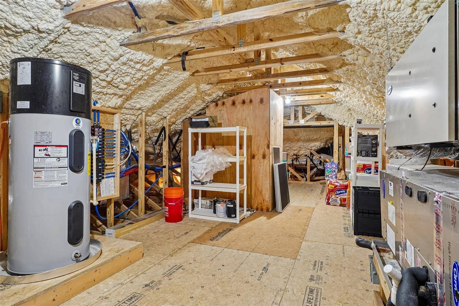 1212 FIESTA KEY CIRCLE, Lady Lake, FL 32159 Spray Foam-Insulated Attic