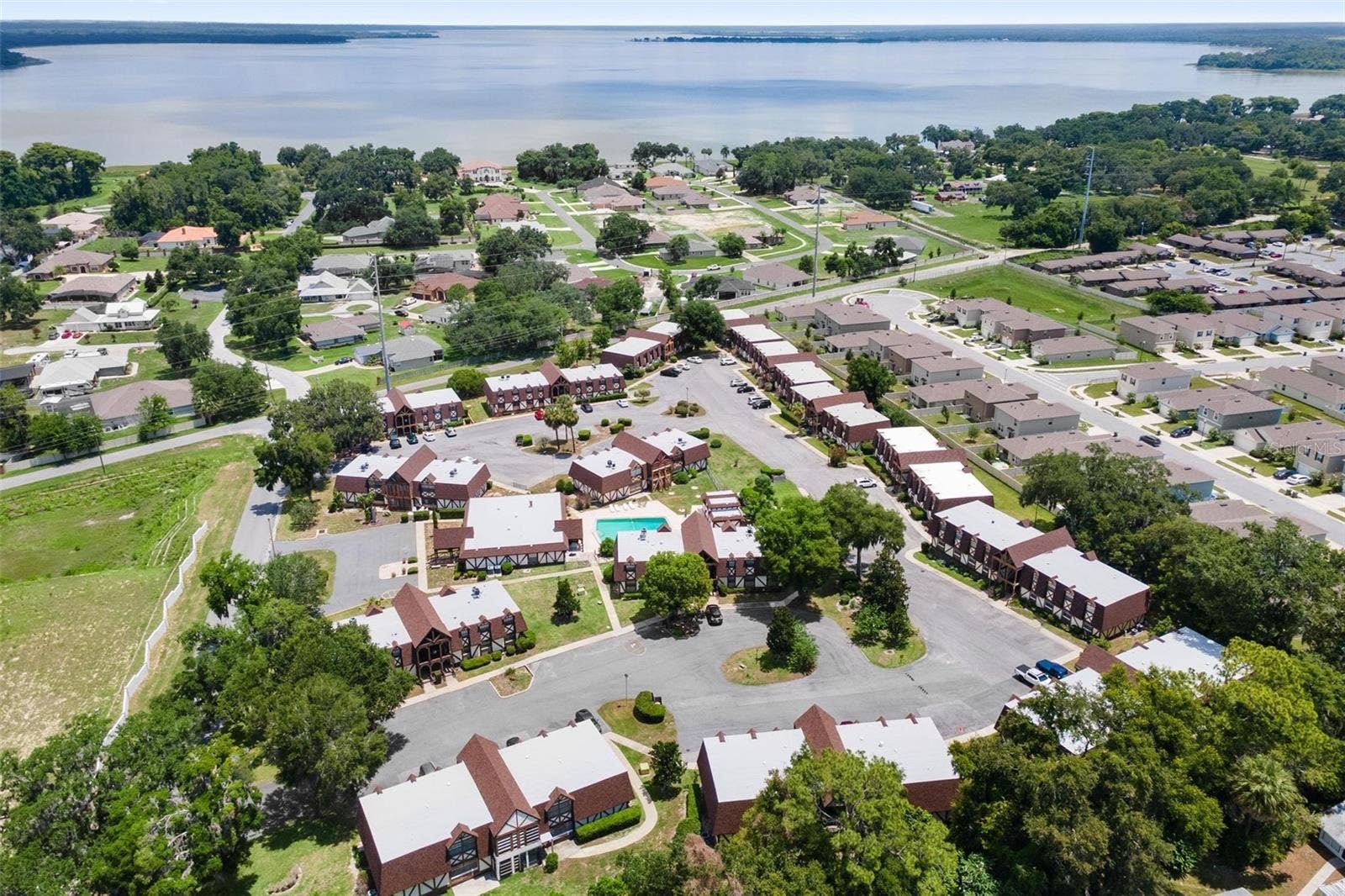 500 NEWELL HILL ROAD, #108D, Leesburg, FL 34748 AERIEL VIEW OF CHESTERBROOK