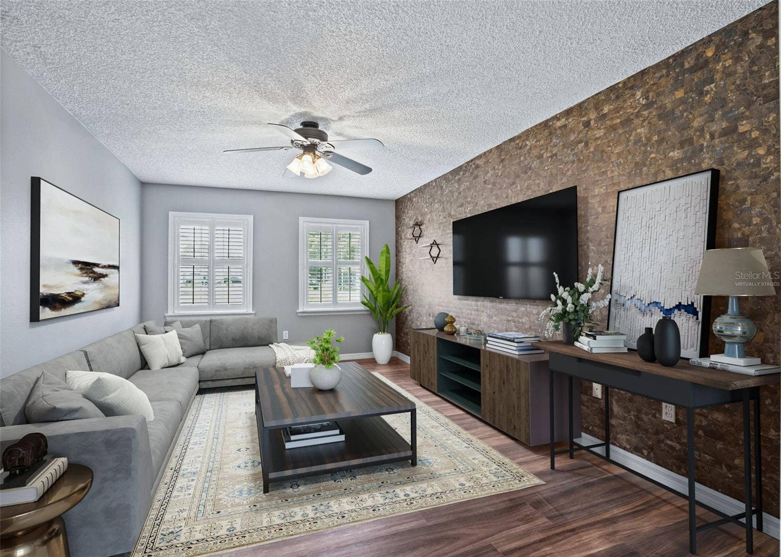 Bedroom 2 w/pocket door access