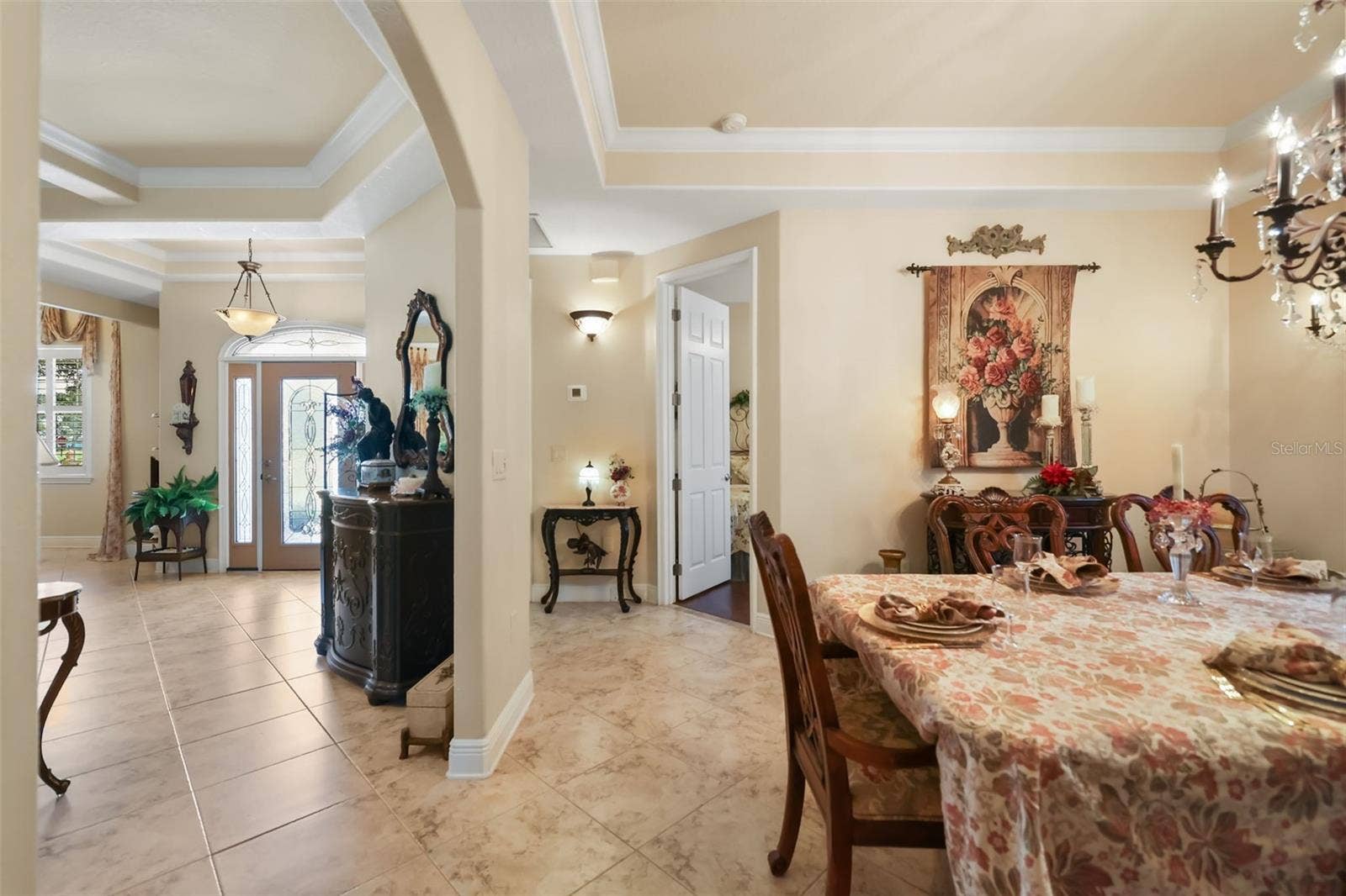 Entry and Dining room