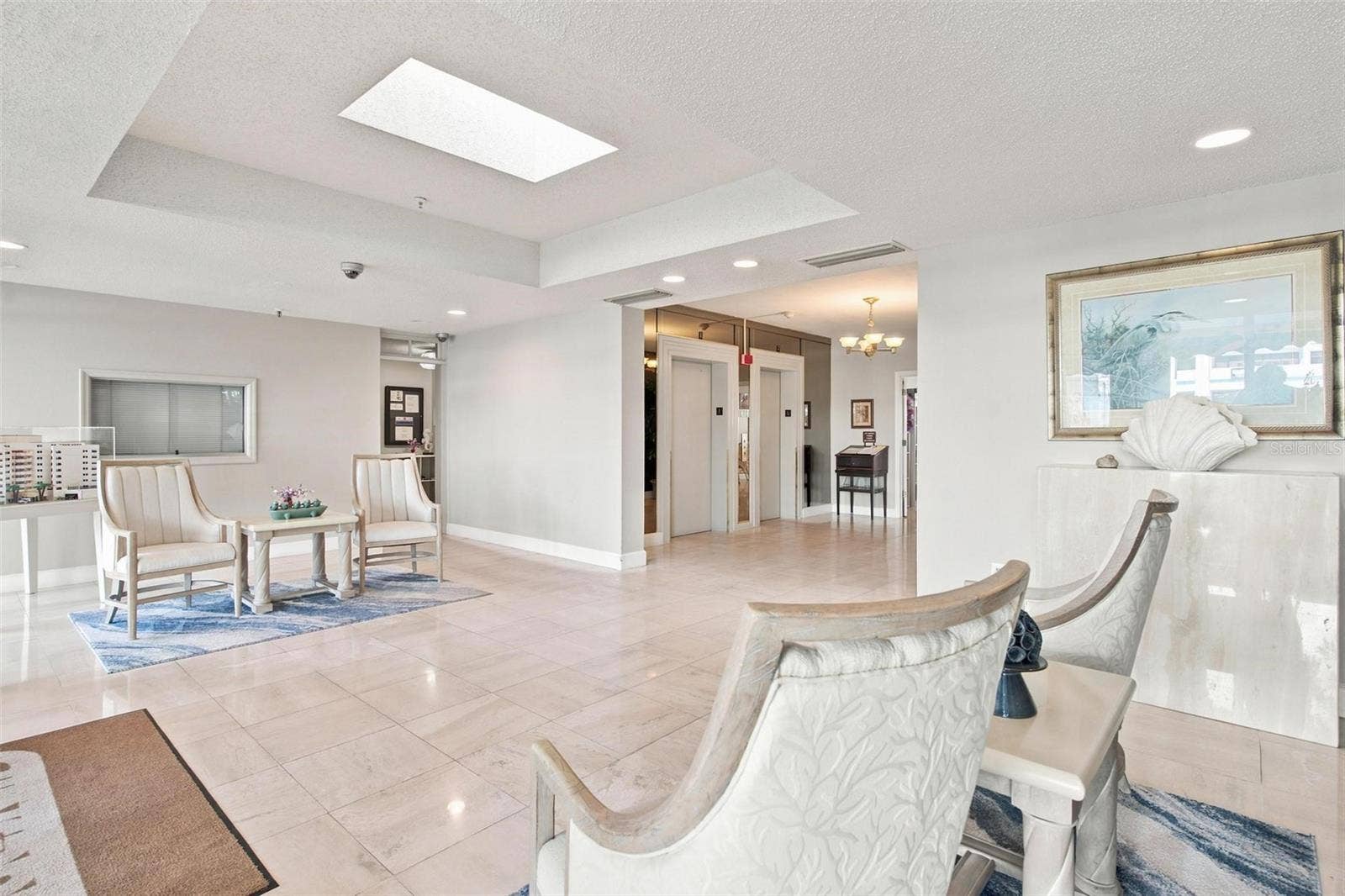 395 S ATLANTIC AVENUE, #402, Ormond Beach, FL 32176 Community Entry/Foyer. Secured access throughout the building with elevator access.