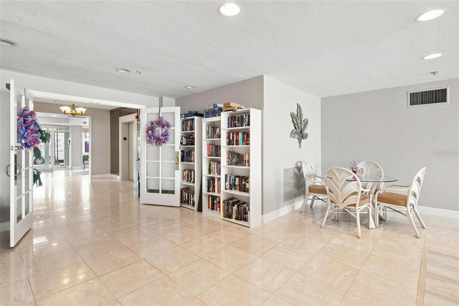 395 S ATLANTIC AVENUE, #402, Ormond Beach, FL 32176 Community Recreation Room is perfect to rent out for parties or enjoy community get togethers.