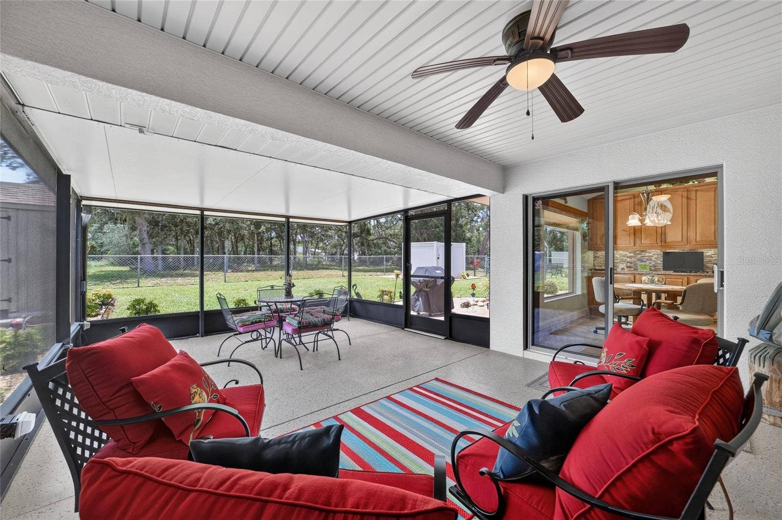 16364 SE 89TH TERRACE, Summerfield, FL 34491 Rear Patio/ Screened Porch