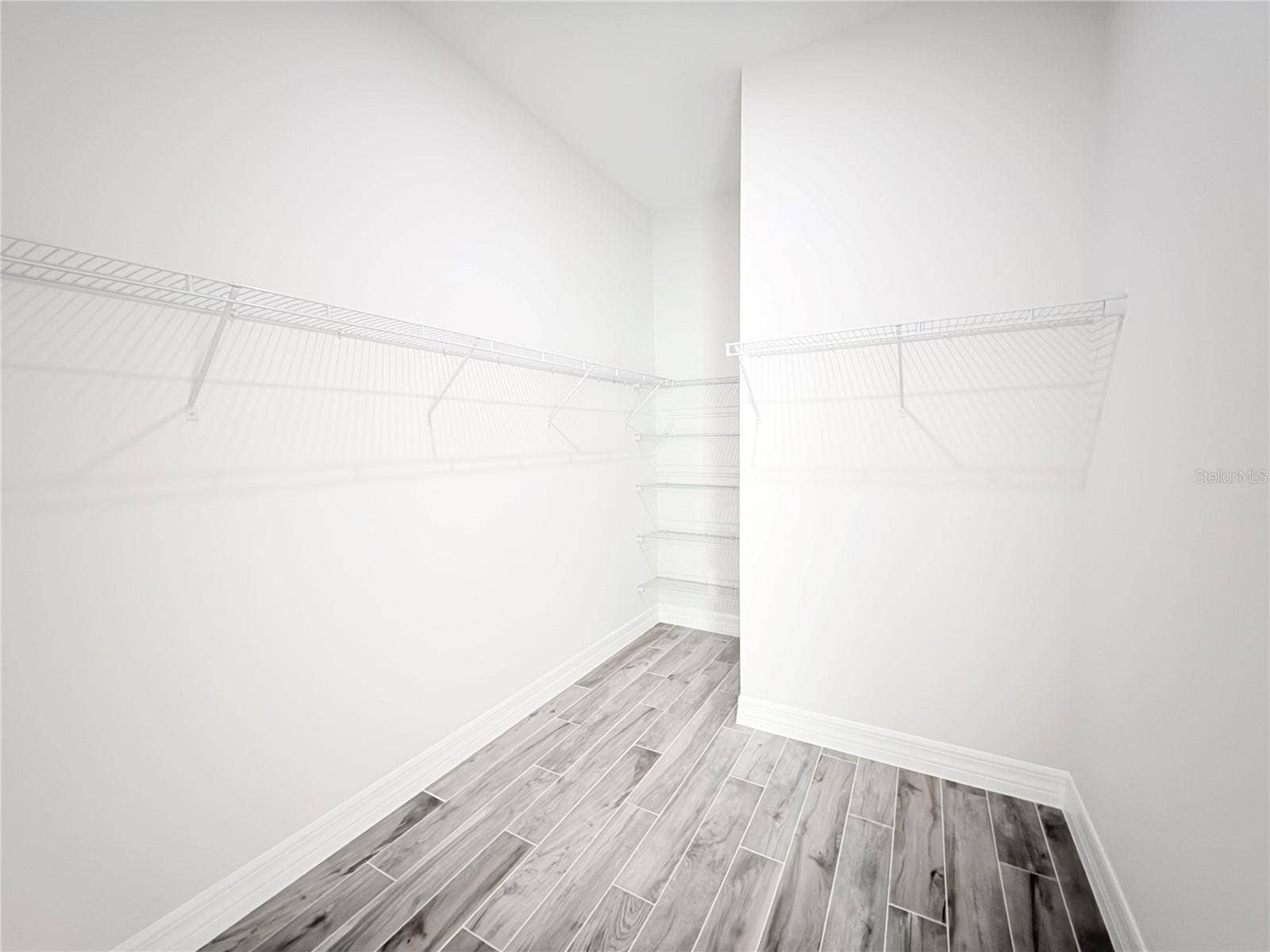 Primary walk in closet