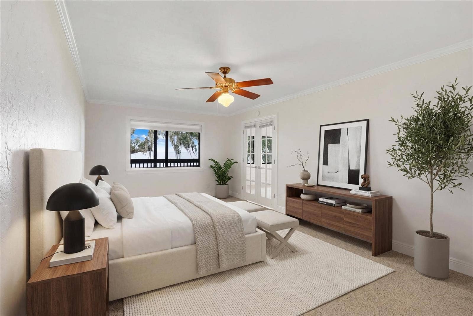 608 S MAIN AVENUE, #35, Minneola, FL 34715 Virtually Staged Primary Suite