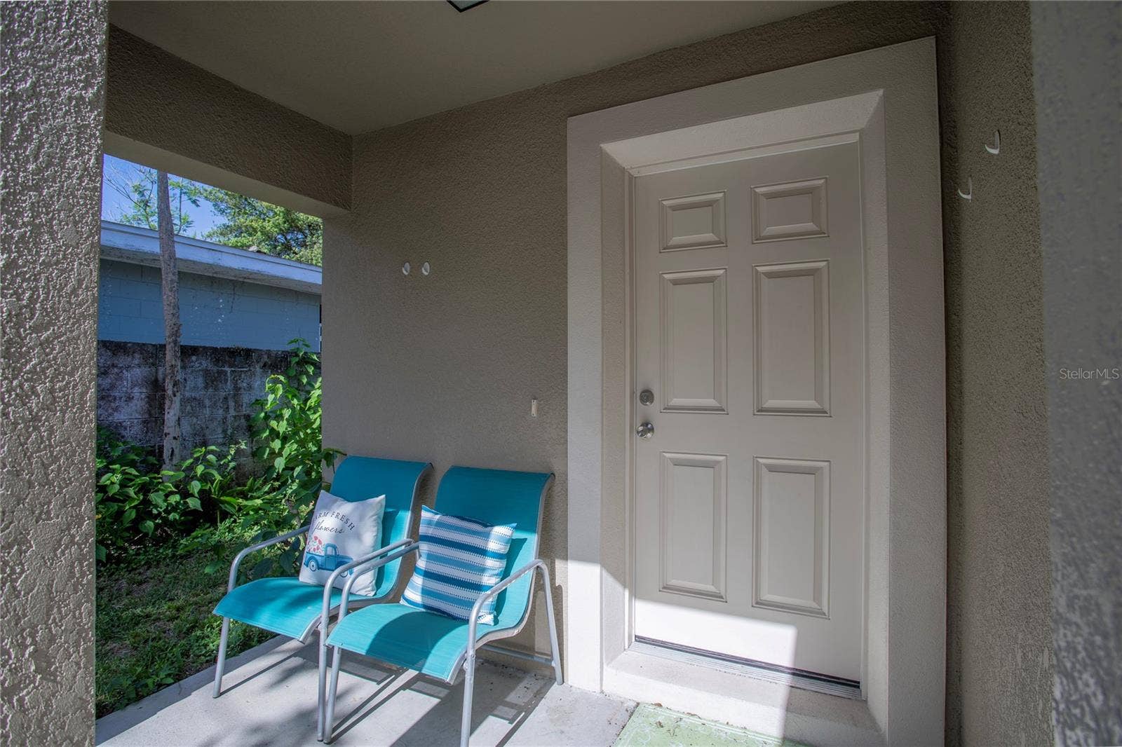 Covered front porch