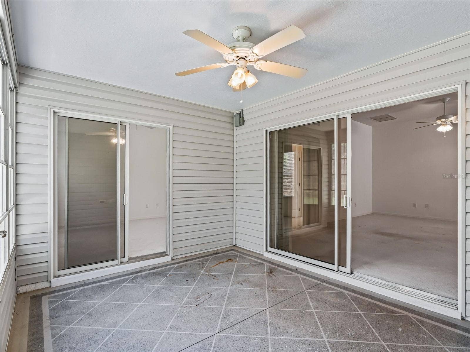 764 BAISLEY TRAIL, The Villages, FL 32162 Lanai with Vinyl Windows