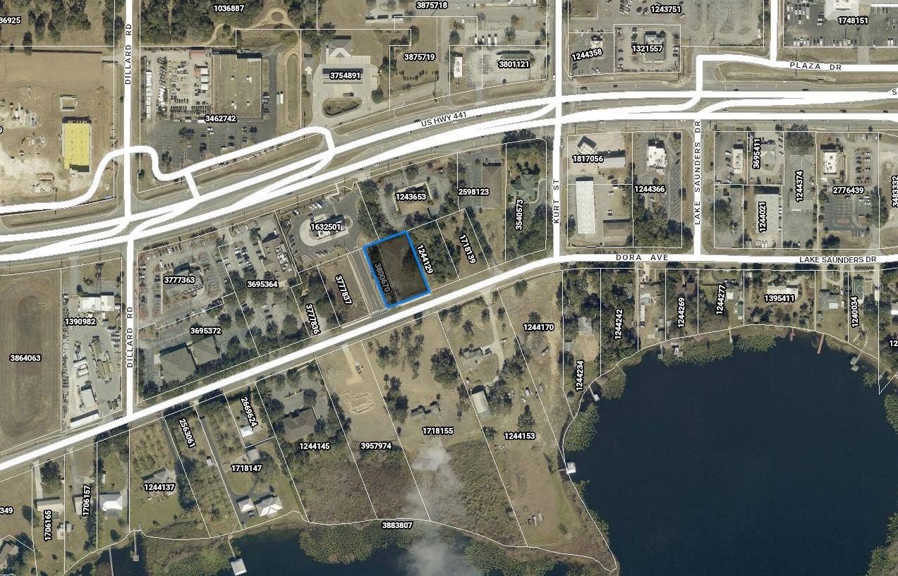 15911 DORA AVENUE, Tavares, FL 32778 Aerial View