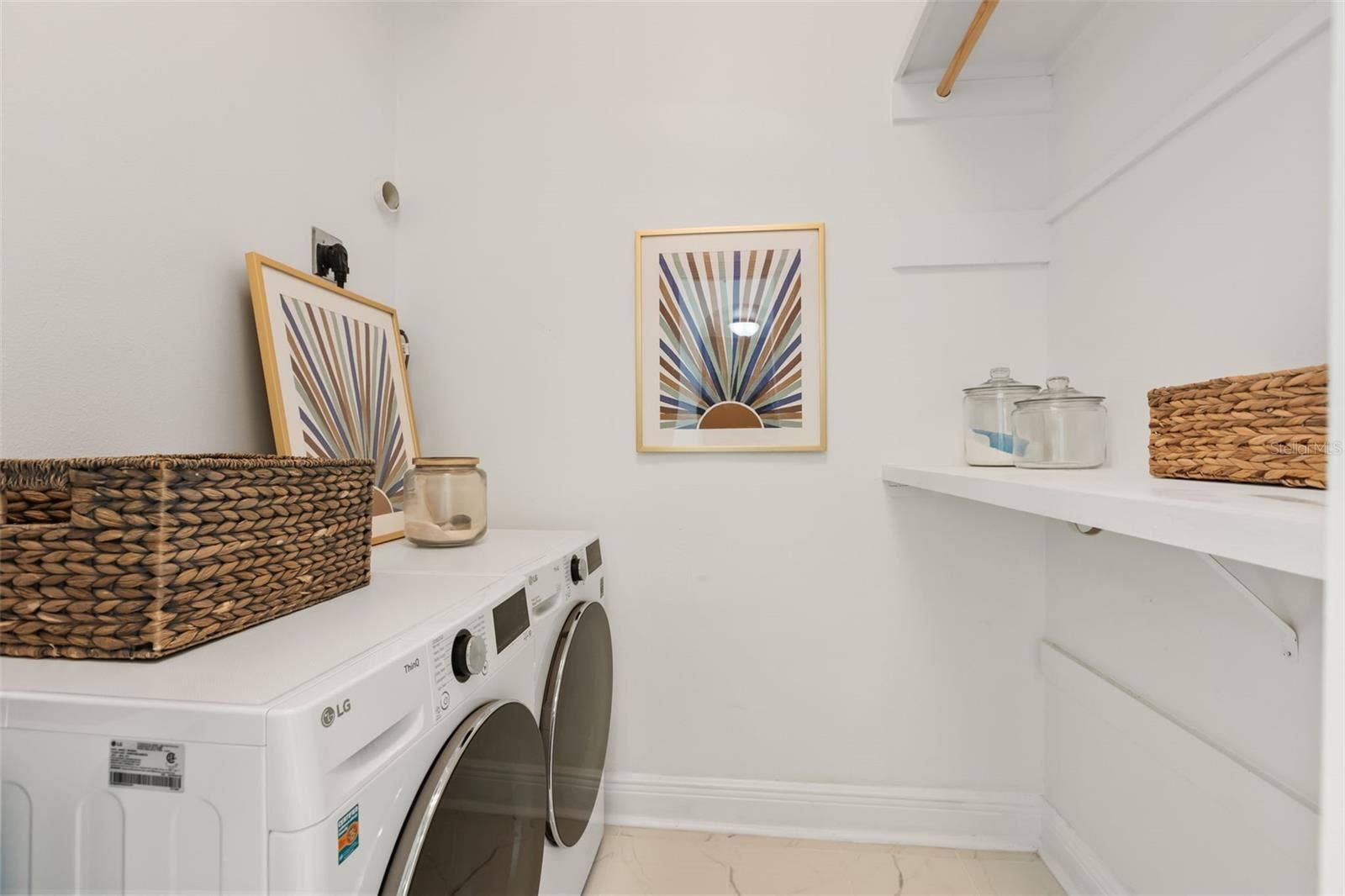 Laundry Room in Primary Bathroom