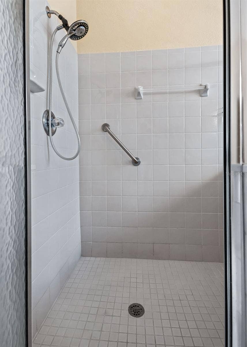 Tiled Walk in Shower