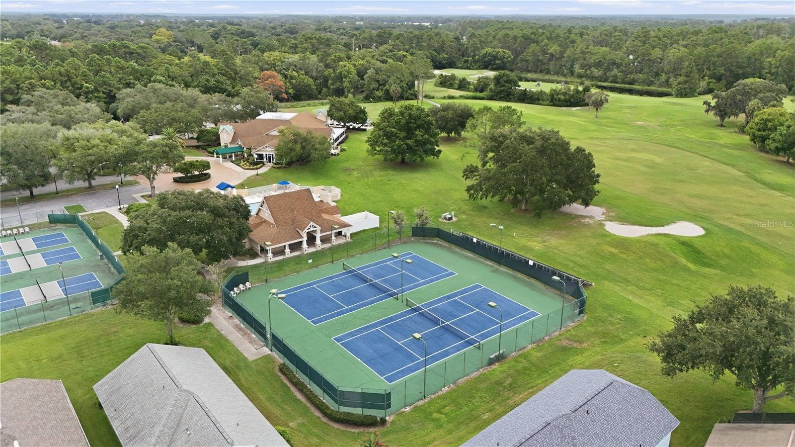 2360 PARK FOREST BOULEVARD, Mount Dora, FL 32757 Members Tennis Courts.