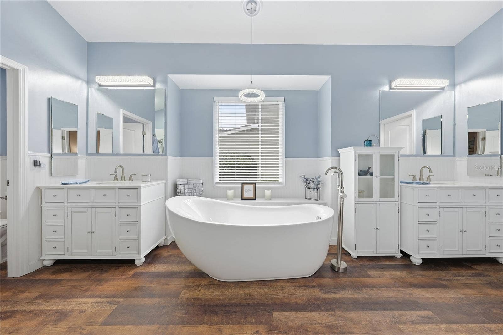 2360 PARK FOREST BOULEVARD, Mount Dora, FL 32757 Unwind in the luxurious freestanding soaking tub after a long day.