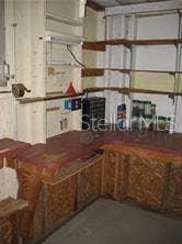 Workshop and storage in shed off carport