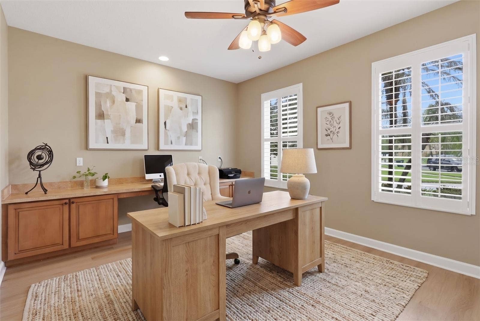 426 DUFF DRIVE, Winter Garden, FL 34787 Front Office Partially Virtually Staged