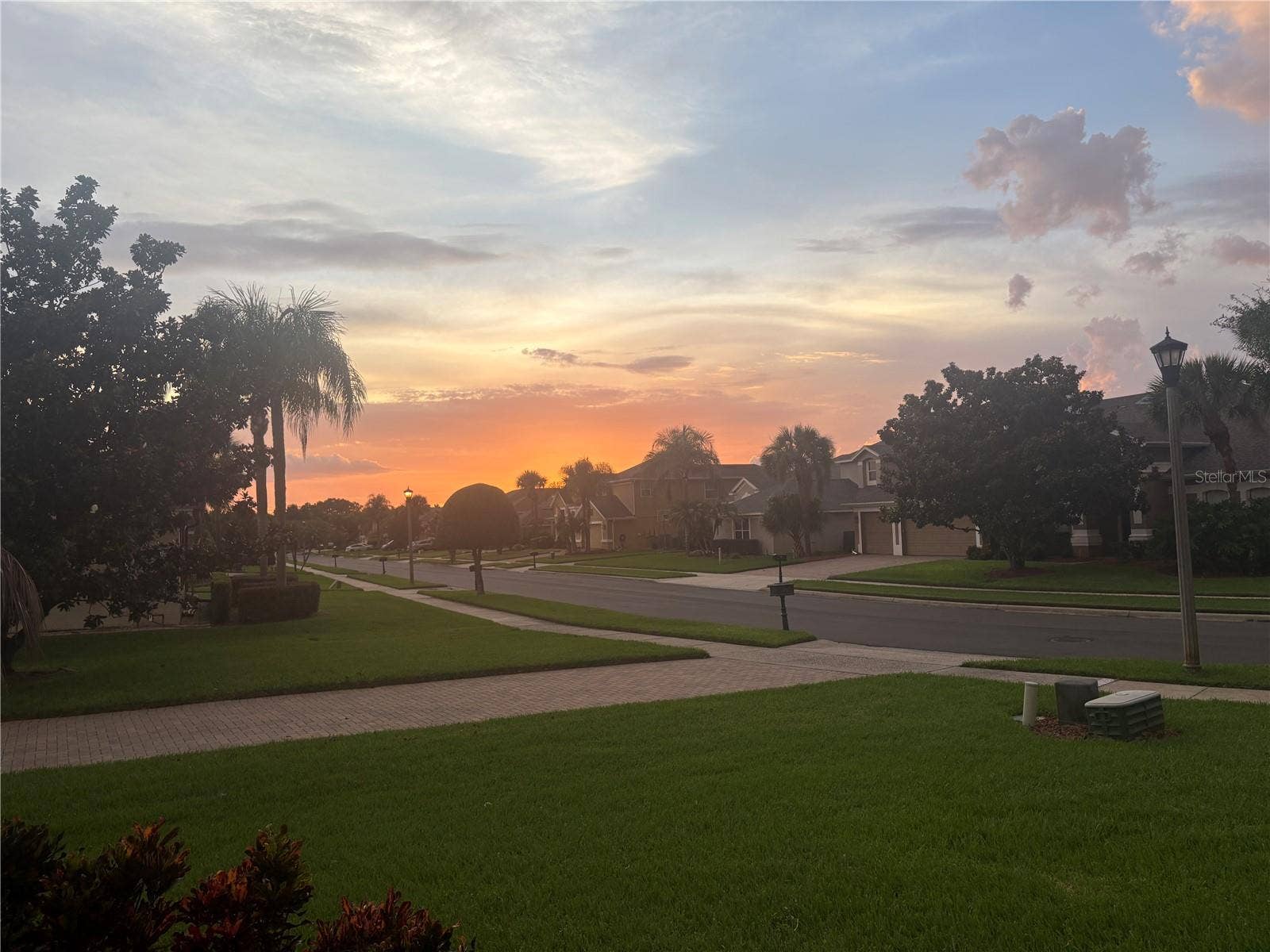 426 DUFF DRIVE, Winter Garden, FL 34787 Sunset views from the front door.