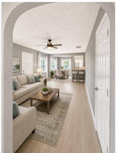 Staged Living Room