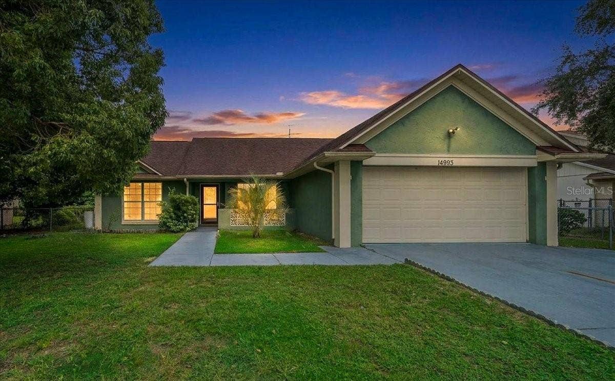 14993 SW 38TH CIRCLE, Ocala, FL 34473 Twilight Shot