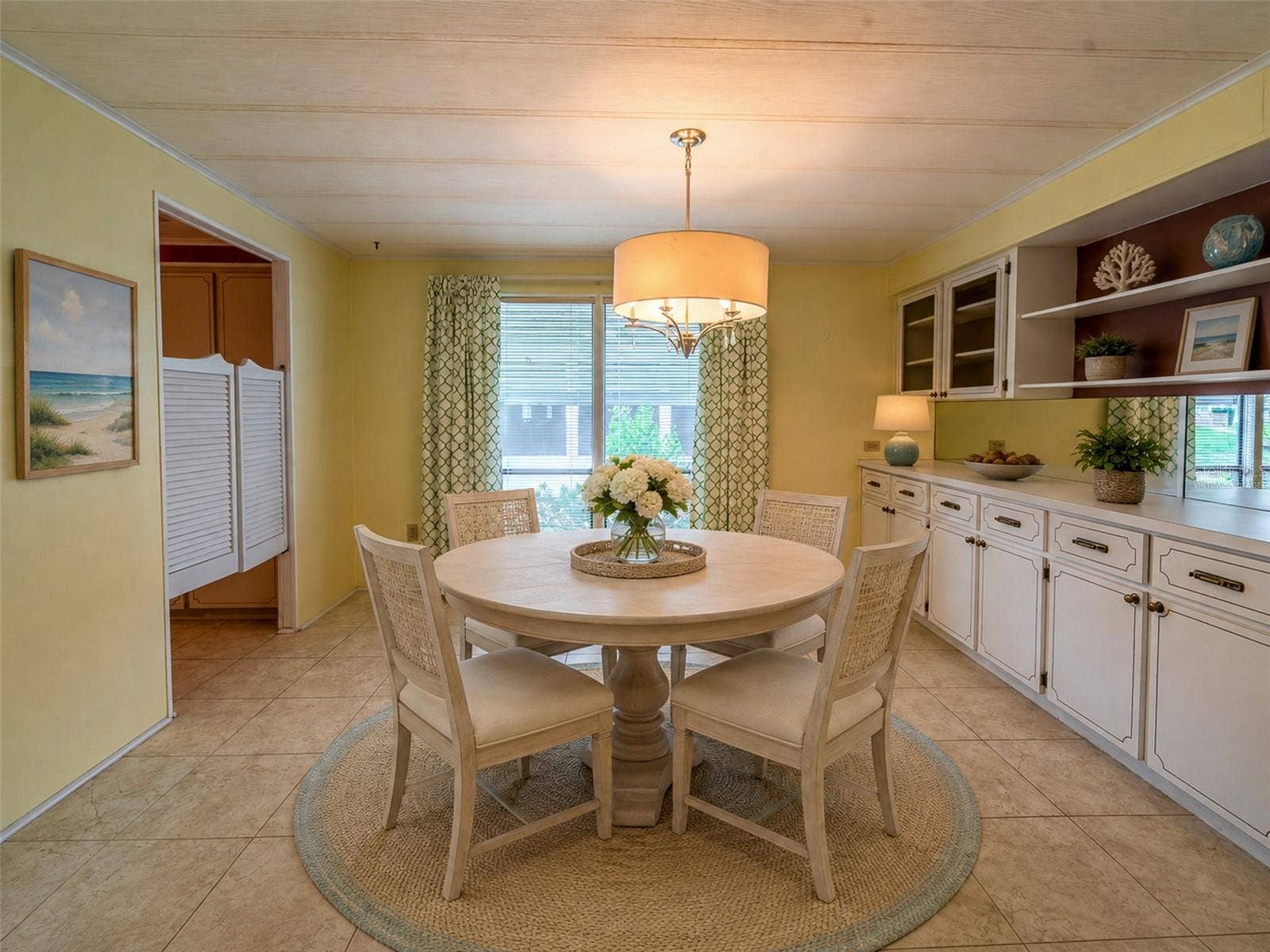 1021 HILLTOP ROAD, Tavares, FL 32778 Dining room, virtually staged