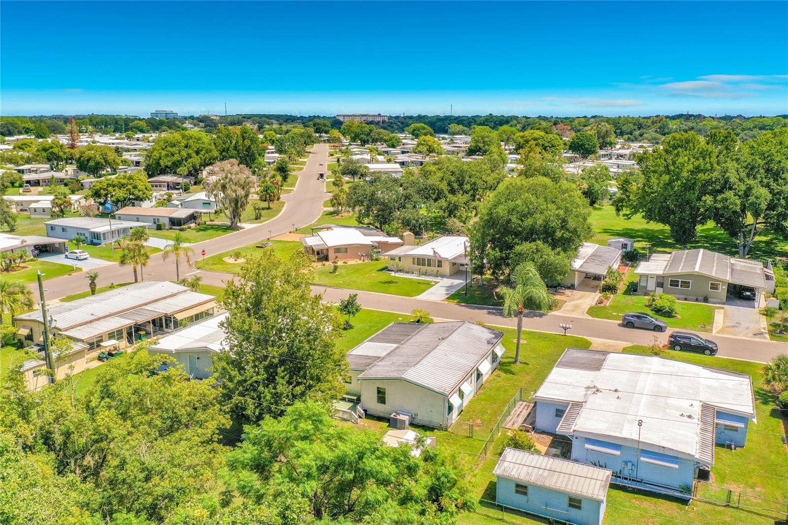 Aerial of House