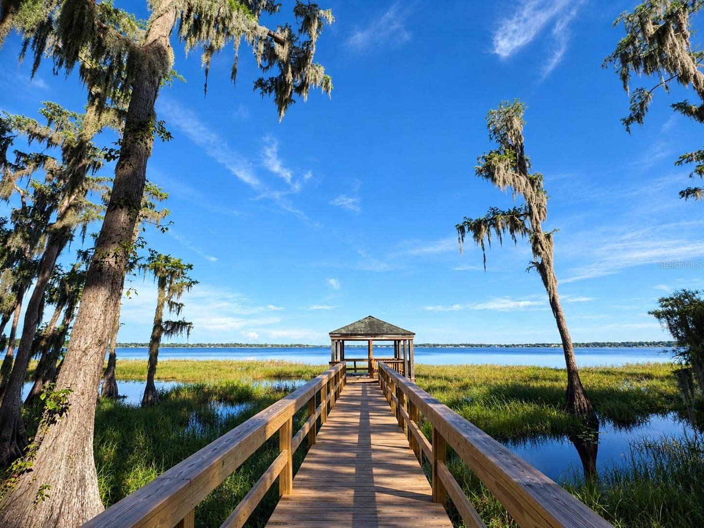 OSPREY POINTE BOULEVARD, Clermont, FL 34711 Pier Repair Underway. Photo Virtually Altered to Show Dock Upon Repair Completion