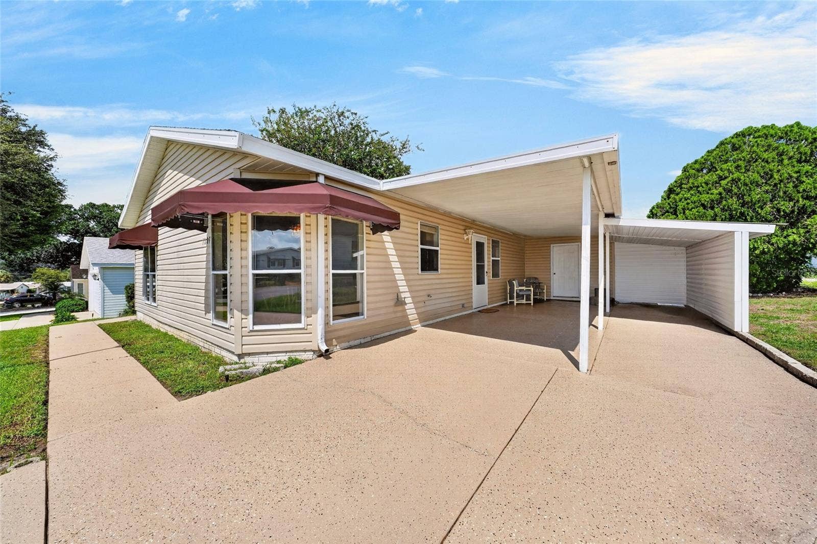 1207 PALMETTO DRIVE, The Villages, FL 32159 Covered Carport