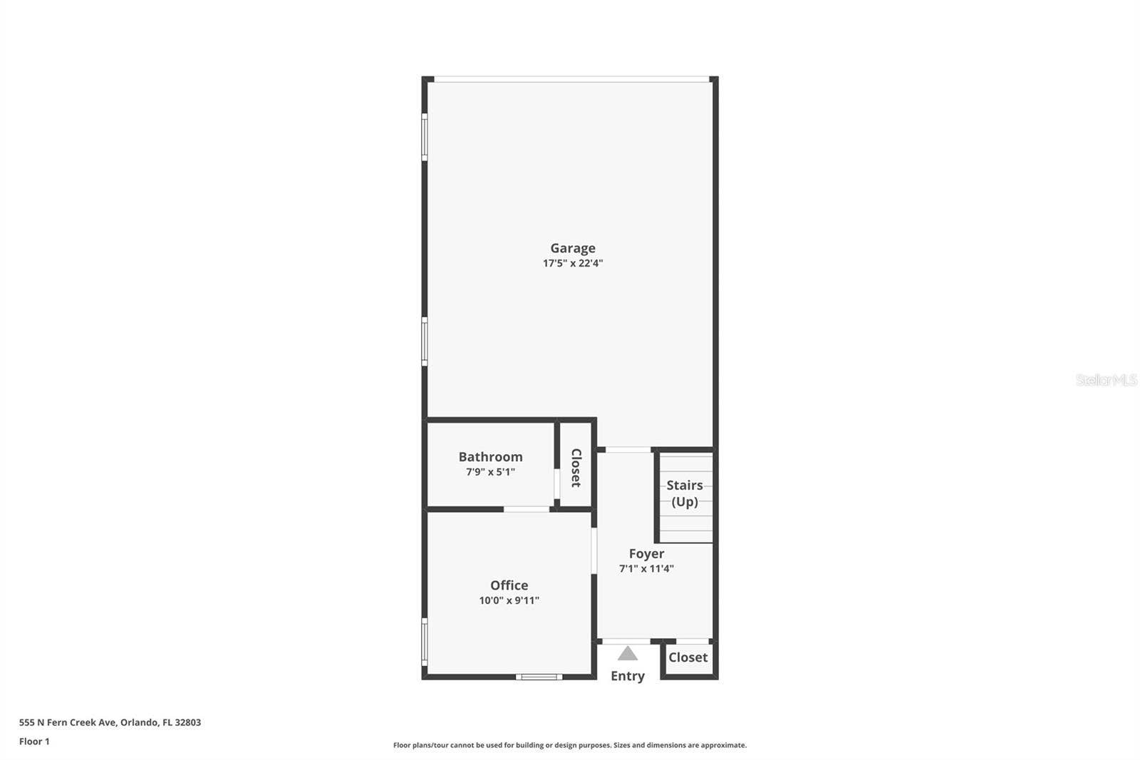 555 N FERN CREEK AVENUE, #1, Orlando, FL 32803 555 N FERN CREEK AVENUE, #1, Orlando, FL 32803