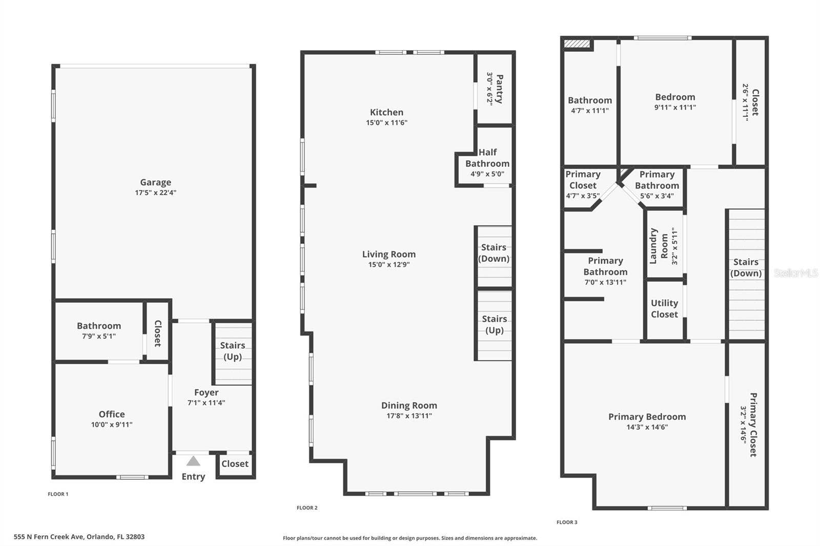 555 N FERN CREEK AVENUE, #1, Orlando, FL 32803 555 N FERN CREEK AVENUE, #1, Orlando, FL 32803
