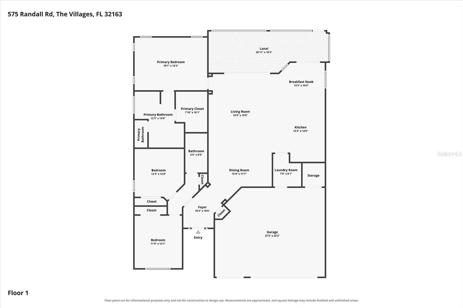575 RANDALL ROAD, The Villages, FL 32163 575 RANDALL ROAD, The Villages, FL 32163