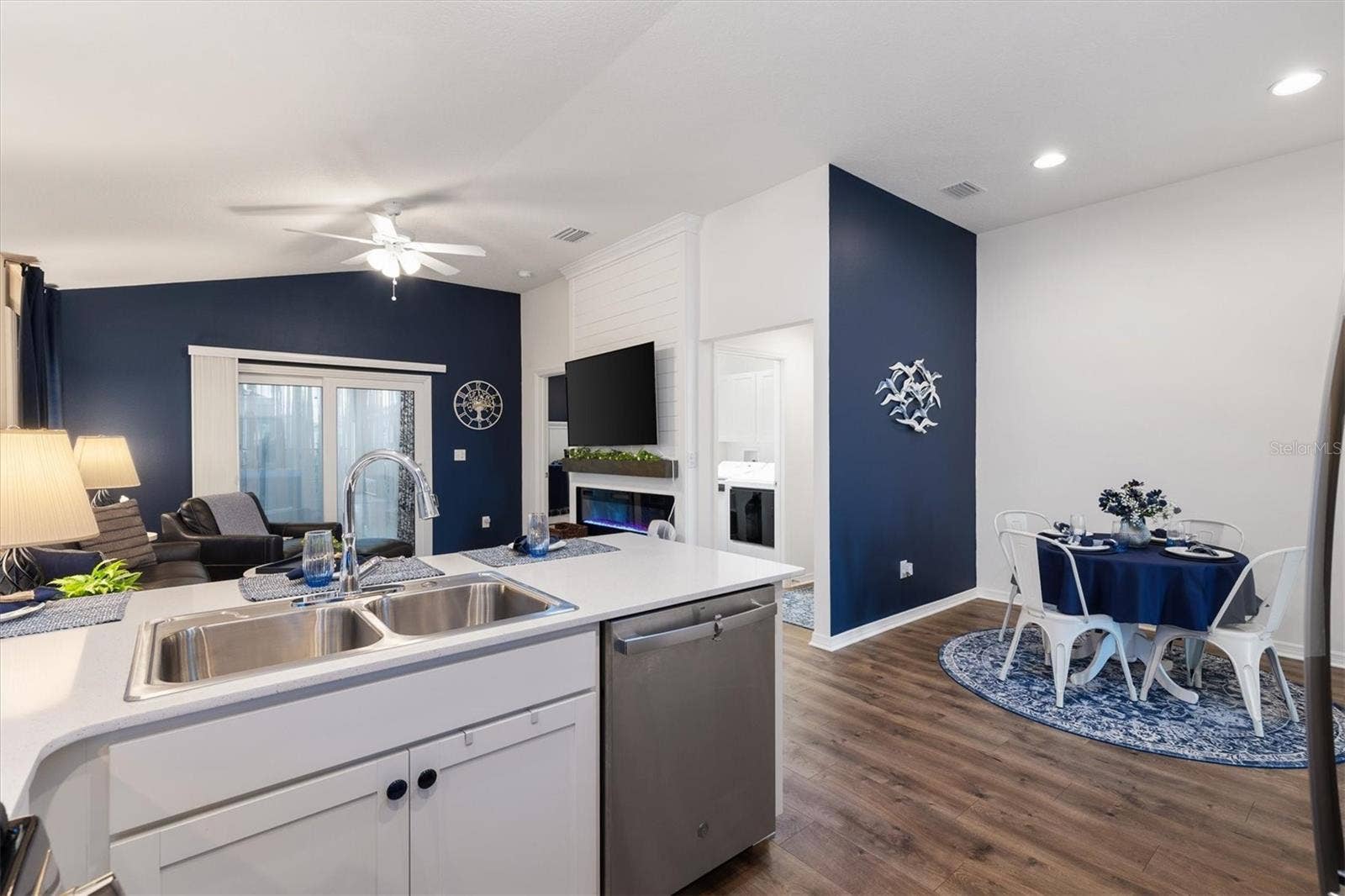 7253 TELFORT TERRACE, The Villages, FL 34762 Quartz Countertops and LVP Flooring