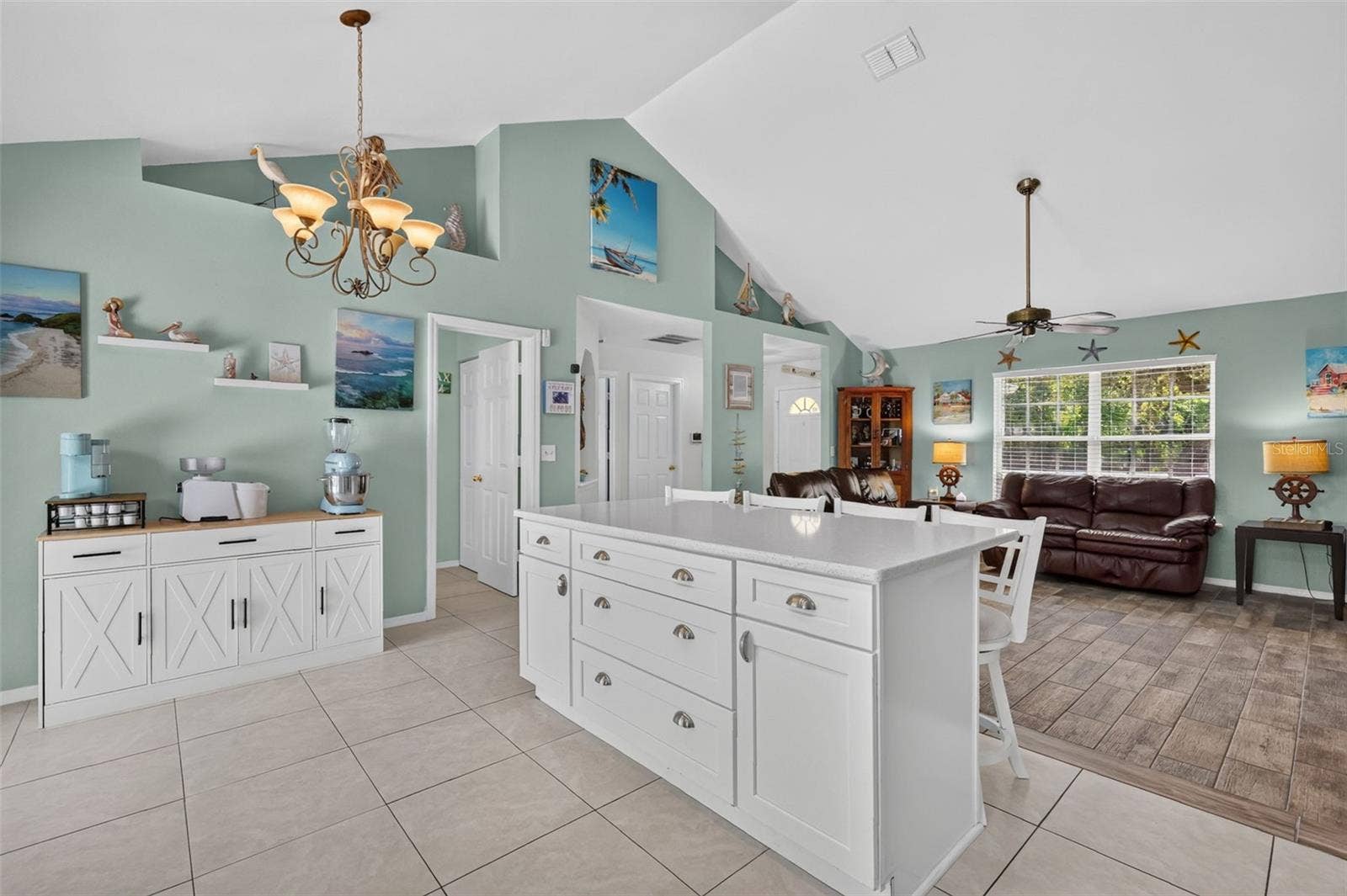 Open floor plan
