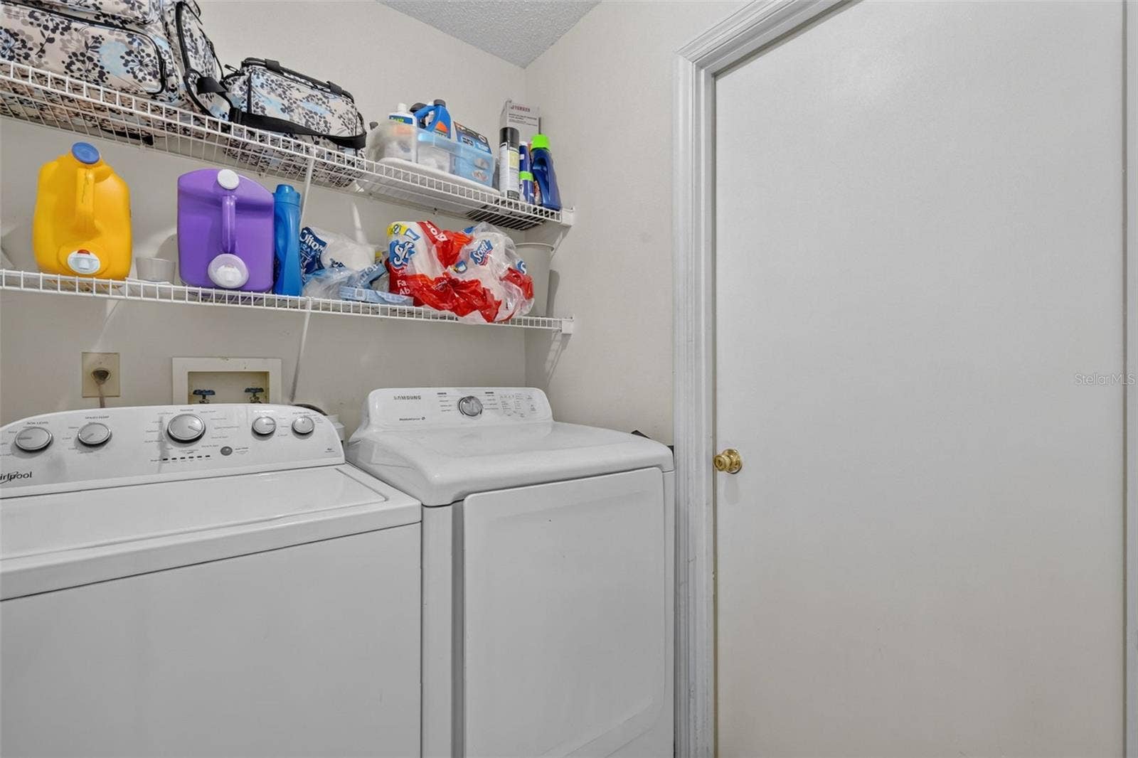 Inside laundry