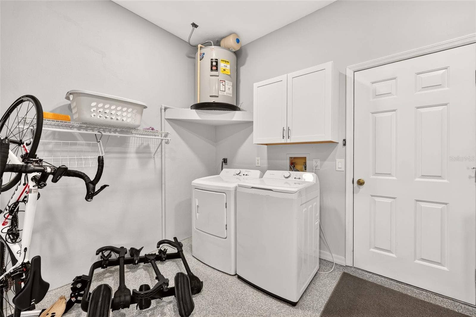 LAUNDRY IN GARAGE