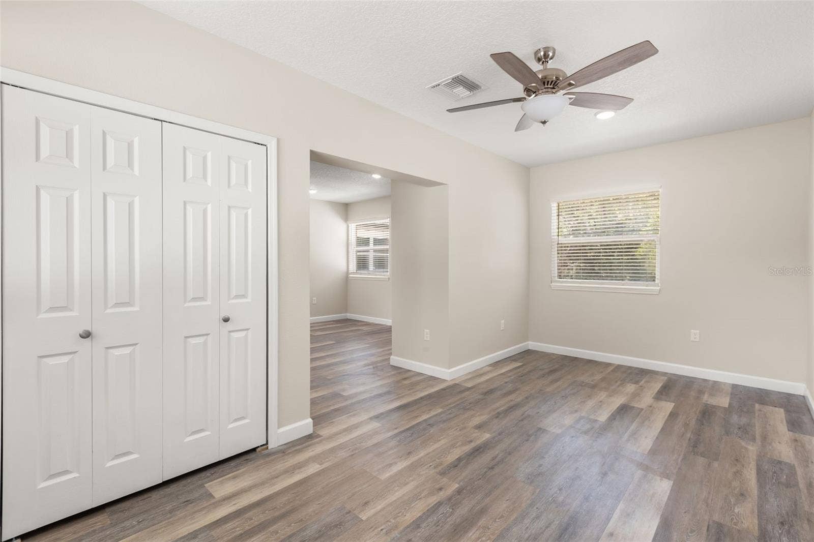 In-Law Suite Living Area looking into Bedroom
