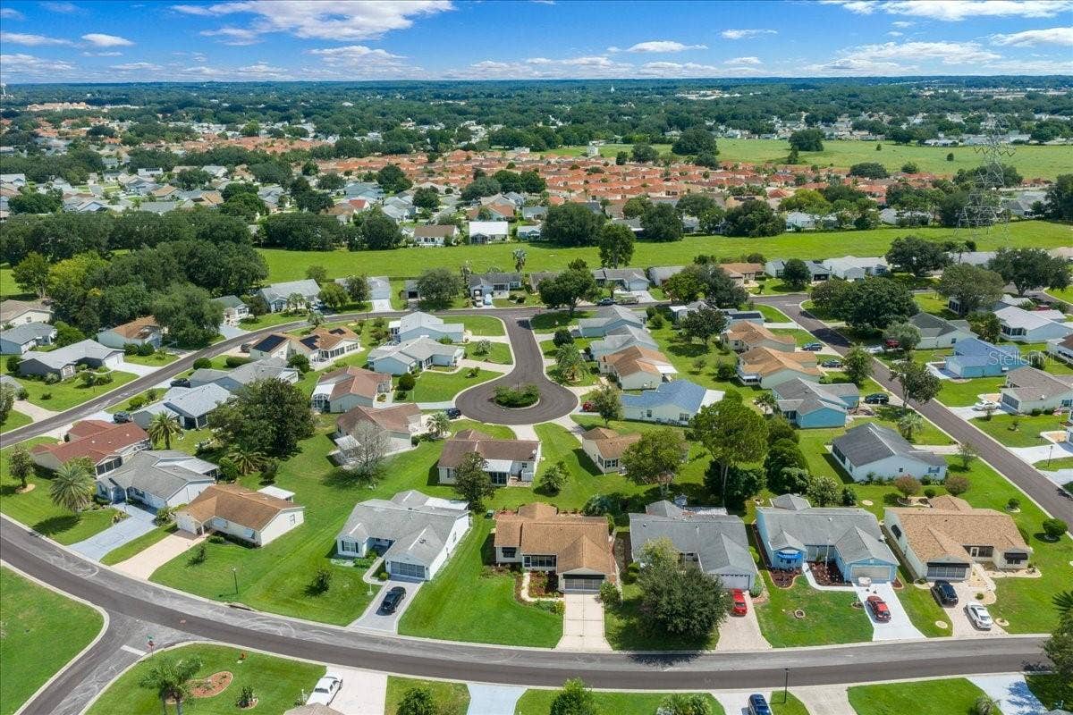 1410 SANCHEZ COURT, The Villages, FL 32159 Aerial View of Neighborhood