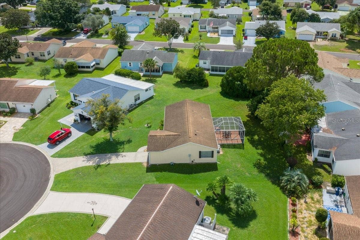 1410 SANCHEZ COURT, The Villages, FL 32159 Aerial View of Homesite