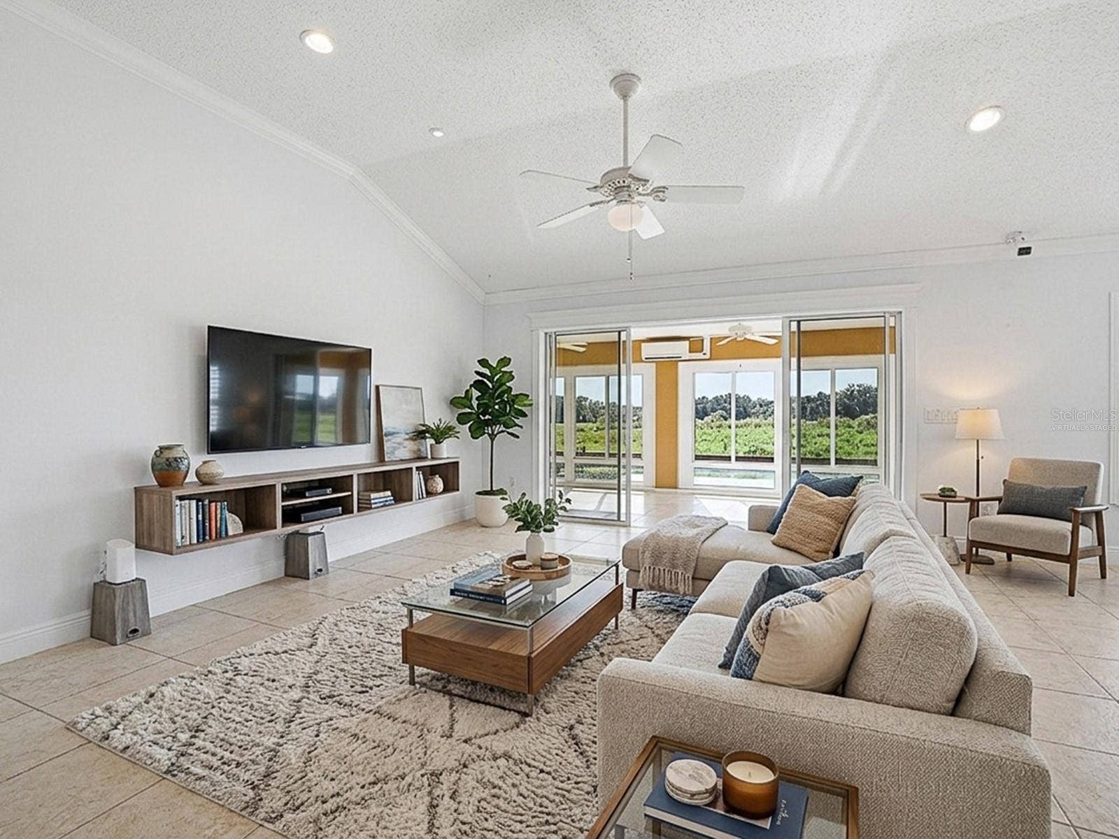Living Room - Virtually Staged