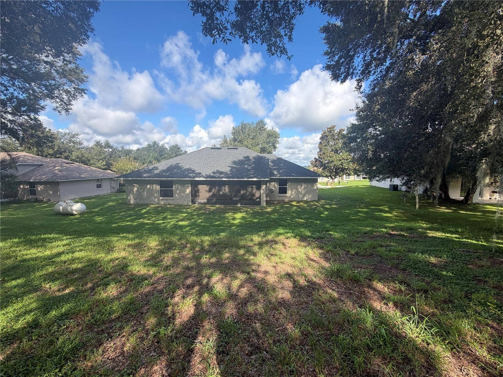 Large, Shady Back Yard