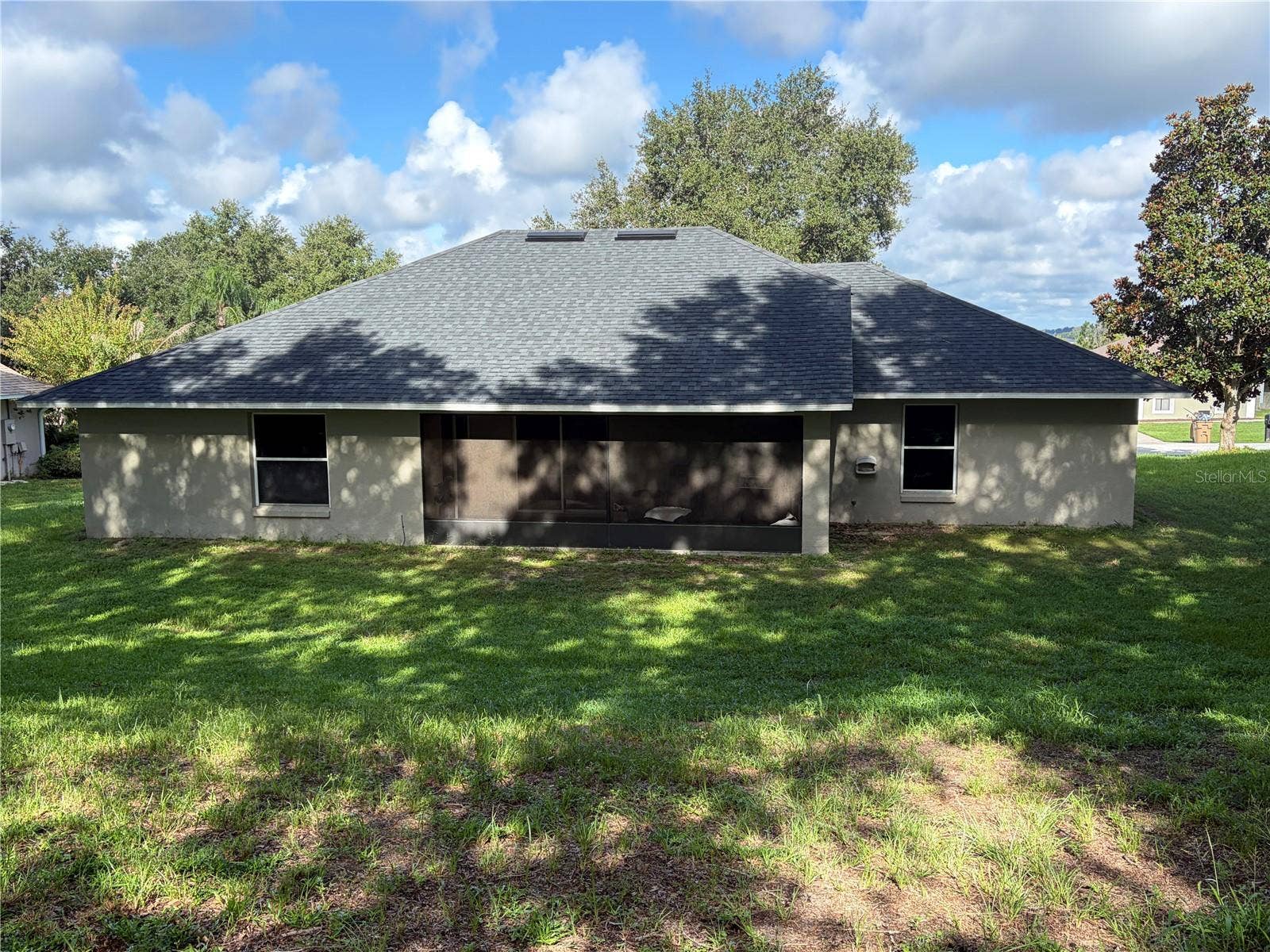 Large, Shady Back Yard